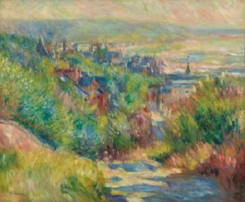 Les Hauteurs De Trouville by 
																	Pierre-Auguste Renoir