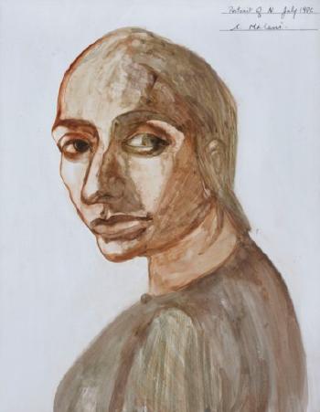 Portrait Of N (Nasreen) by 
																	Nalini Malani