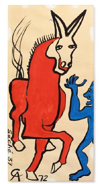 Sans Titre (Ane Et Diablotin) by 
																	Alexander Calder