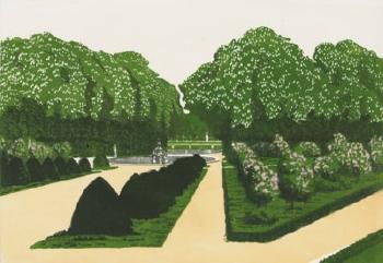 Versailles; Eight Views Of St Petersburg And Four Landscapes by 
																	Anna Petrowna Ostroumowa-Lebedewa