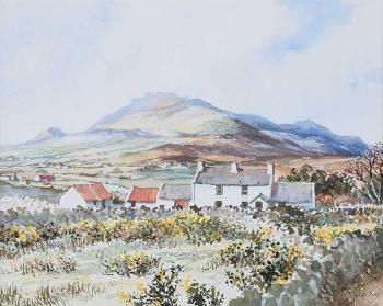 Farm Buildings In The Mournes by 
																	Gerald Walby