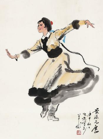 Dancing Girl by 
																	 Yang Zhiguang