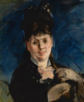 La Femme À L’ombrelle by 
																	Edouard Manet