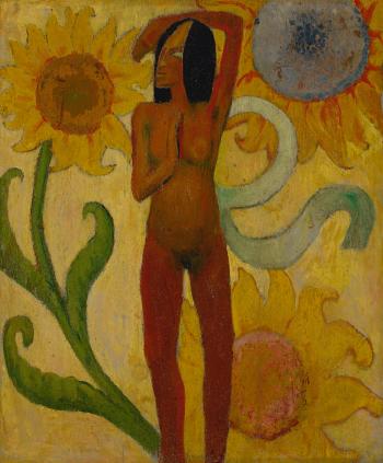 Femme Caraïbe by 
																	Paul Gauguin