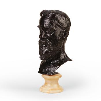 George Bernard Shaw by 
																	Auguste Rodin