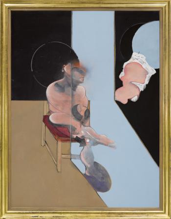 Study For Portrait by 
																	Francis Bacon