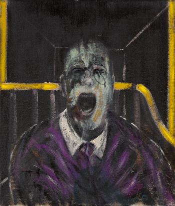 Study for a Head by 
																	Francis Bacon