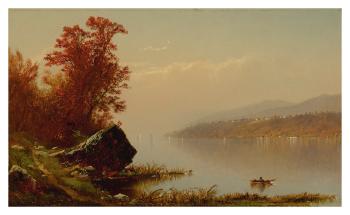 Up The Hudson by 
																	Alfred Thompson Bricher