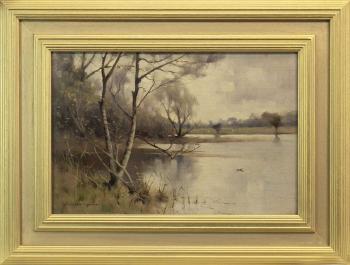 The Loch After Rainfall by 
																	Robert Russell MacNee