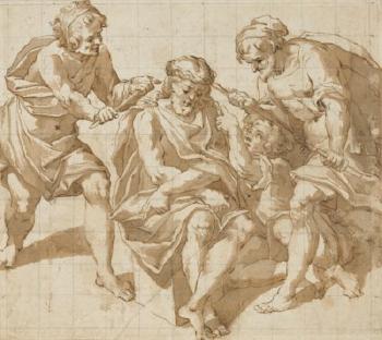 The Flagellation by 
																	Giovanni Battista Trotti