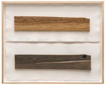New Wood, Old Wood by 
																	Ed Ruscha