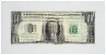 Untitled (Dollar Bill) by 
																	Tom Friedman