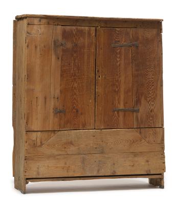 ‘Montagnard’ cupboard from the Italian Alps by 
																	 Axel Vervoordt