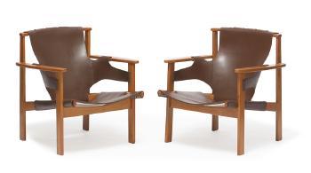 Trienna Armchairs by 
																	Carl Axel Acking