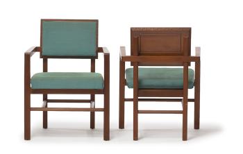 Dining Chairs by 
																			Frank Lloyd Wright