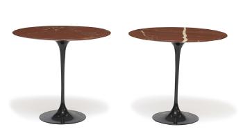 Tulip Side Tables by 
																	Eero Saarinen