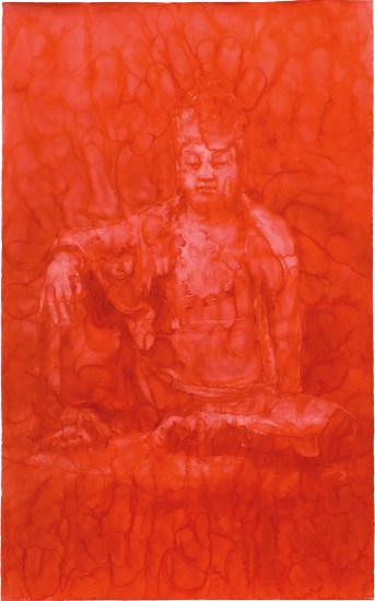 Red Buddha by 
																	 Yan Pei Ming