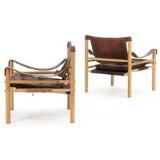 Scirocco. A pair of ashwood easy chairs by 
																			Arne Norell