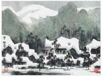 Snowscape by 
																	 Xu Xi
