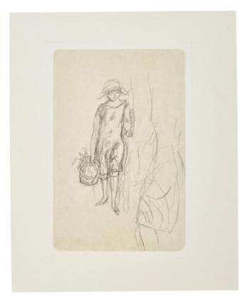 Harlequin (Studie Zum Theaterstück Pierrot Et Colombine) by 
																	Pierre Bonnard