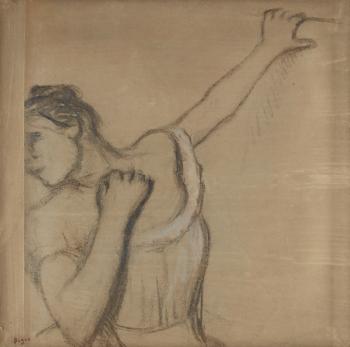 Danseuse (Buste) by 
																	Edgar Degas