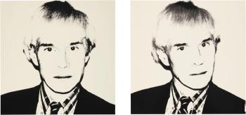 Self Portrait (Pair) by 
																	Andy Warhol
