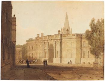 Canterbury Gate, Christ Church, Oxford by 
																	Joseph Mallord William Turner