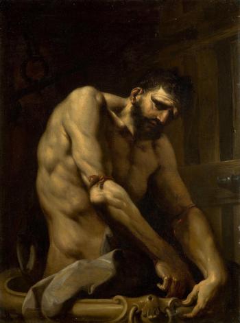 The Death of Seneca by 
																	Alessandro Magnasco