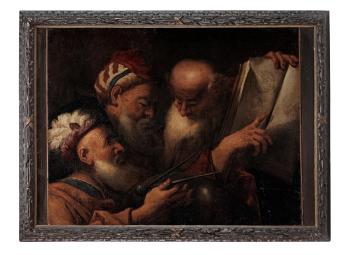 Three Astronomers by 
																	Pietro della Vecchia