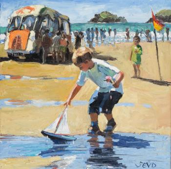Ice Cream at the Shore by 
																	Sherree Valentine-Daines