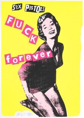 Sex Pistols: Fuck Forever (Yellow Colourway) by 
																	Jamie Reid