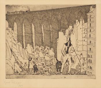 The Disparagers by 
																	Lyonel Feininger