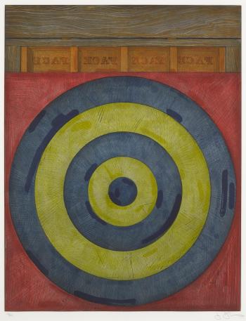 Target with Four Faces by 
																	Jasper Johns