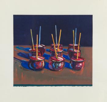 Candy Apples by 
																	Wayne Thiebaud