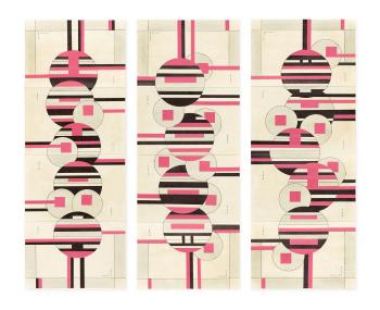 Untitled (Three Works on Paper) 1962 by 
																	Sandu Darie