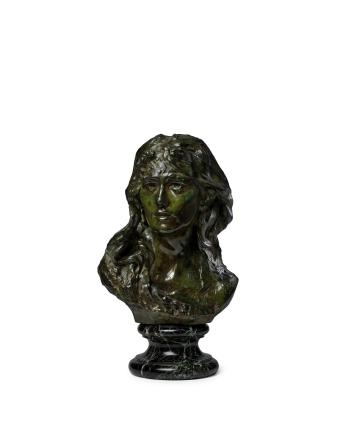Buste de Mignon – version à l'arrière plein by 
																	Auguste Rodin