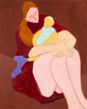Young Mother by 
																	Sally Michel Avery