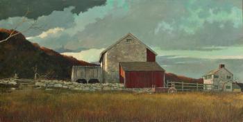 Bucks County Barn by 
																	Eric Sloane