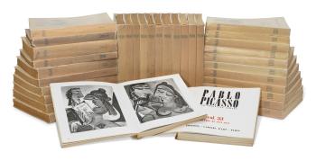 Pablo Picasso 1895-1973, Catalogue Raisonné. Paris: Editions Cahiers D'art, 1957-1978 by 
																	Christian Zervos