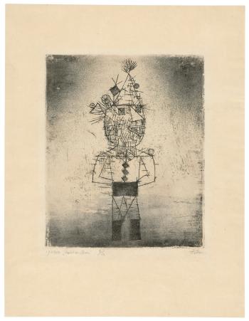 Stachel der Clown by 
																	Paul Klee