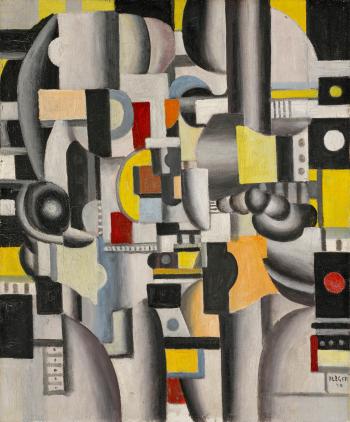 Composition by 
																	Fernand Leger