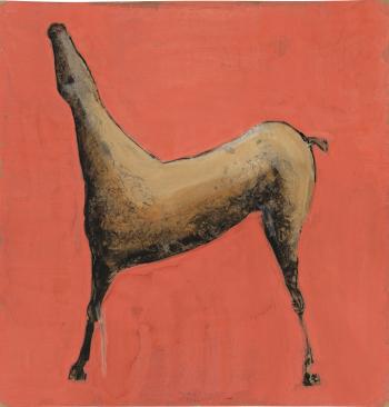 Cavallo di profilo by 
																	Marino Marini