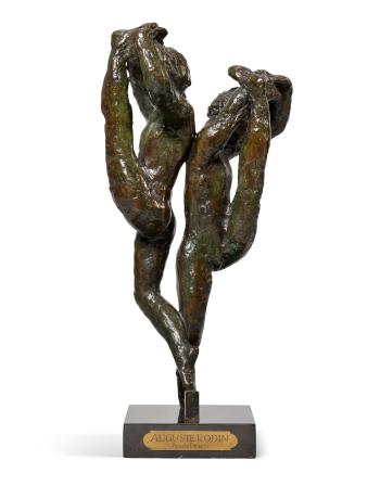 Pas de deux, étude type G by 
																	Auguste Rodin