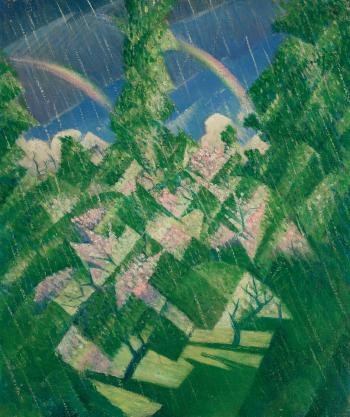 The Four Seasons: Spring by 
																	Christopher Richard Wynne Nevinson
