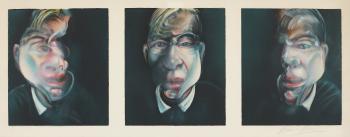 Three Studies for a Self-Portrait by 
																	Francis Bacon