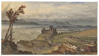 Harlech Castle, Wales by 
																	James Ward