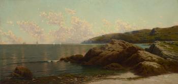 Coastal Landscape by 
																			Alfred Thompson Bricher