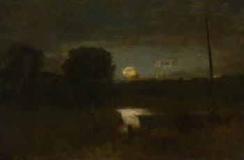 Moonrise by 
																			George Inness