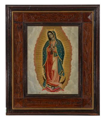 La Virgen de Guadalupe by 
																	Andreas de Islas