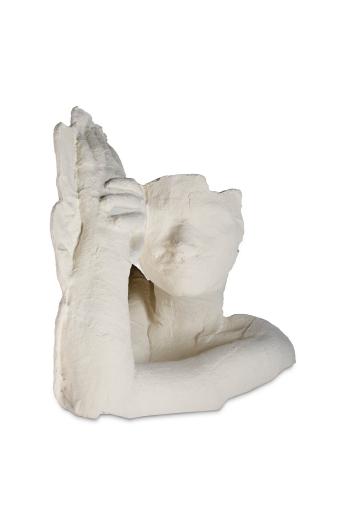 Fragment: Girl Resting by 
																	George Segal